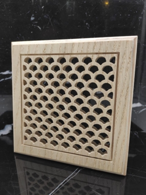 Решетка декоративная деревянная на магнитах Пересвет К-16 150х150мм